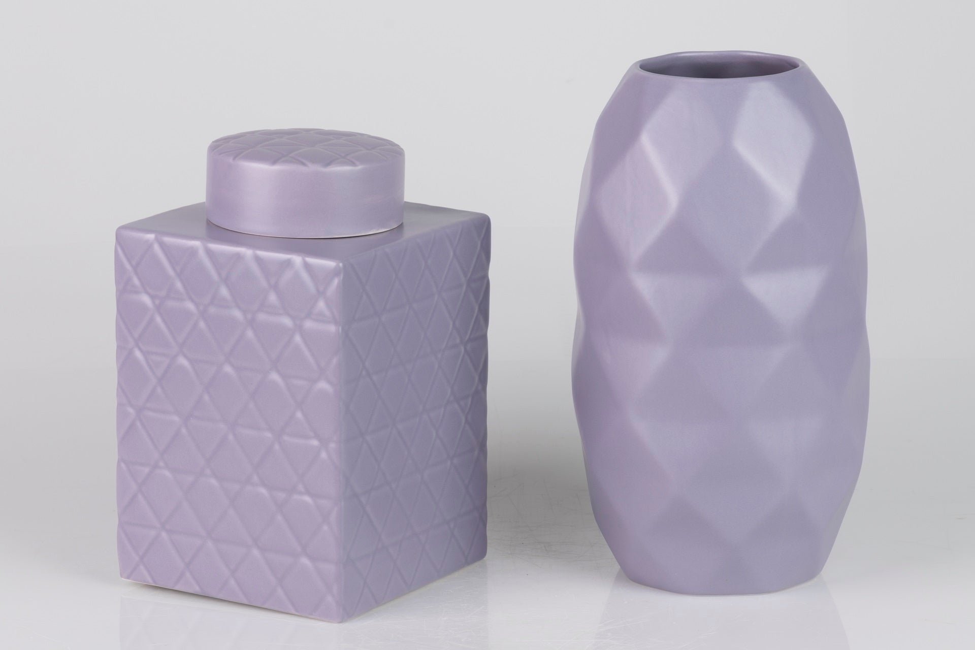 TIBOR CERAMICA MORADO MATE 16x16x26 CM