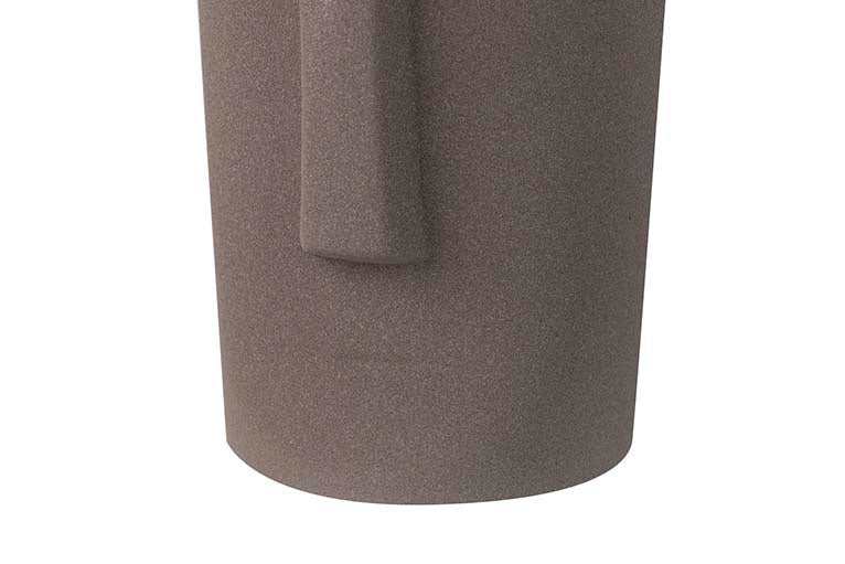 JARRON CERAMICA GRIS TERRACOTA 20x14x30 CM