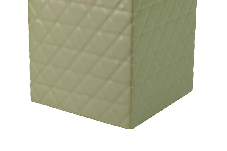 TIBOR CERAMICA VERDE MATE 19x19x31 CM