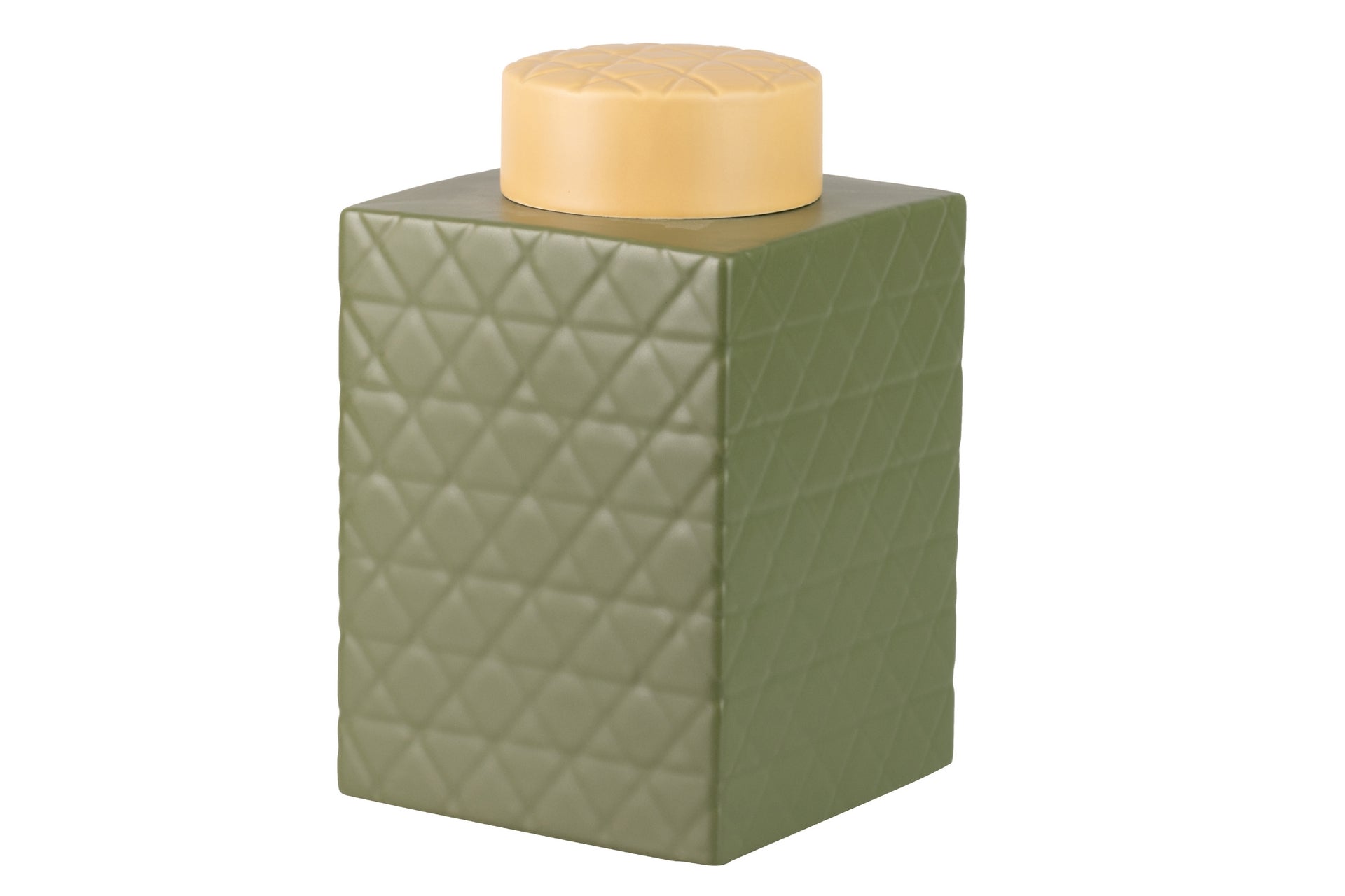 TIBOR CERAMICA VERDE MATE 19x19x31 CM