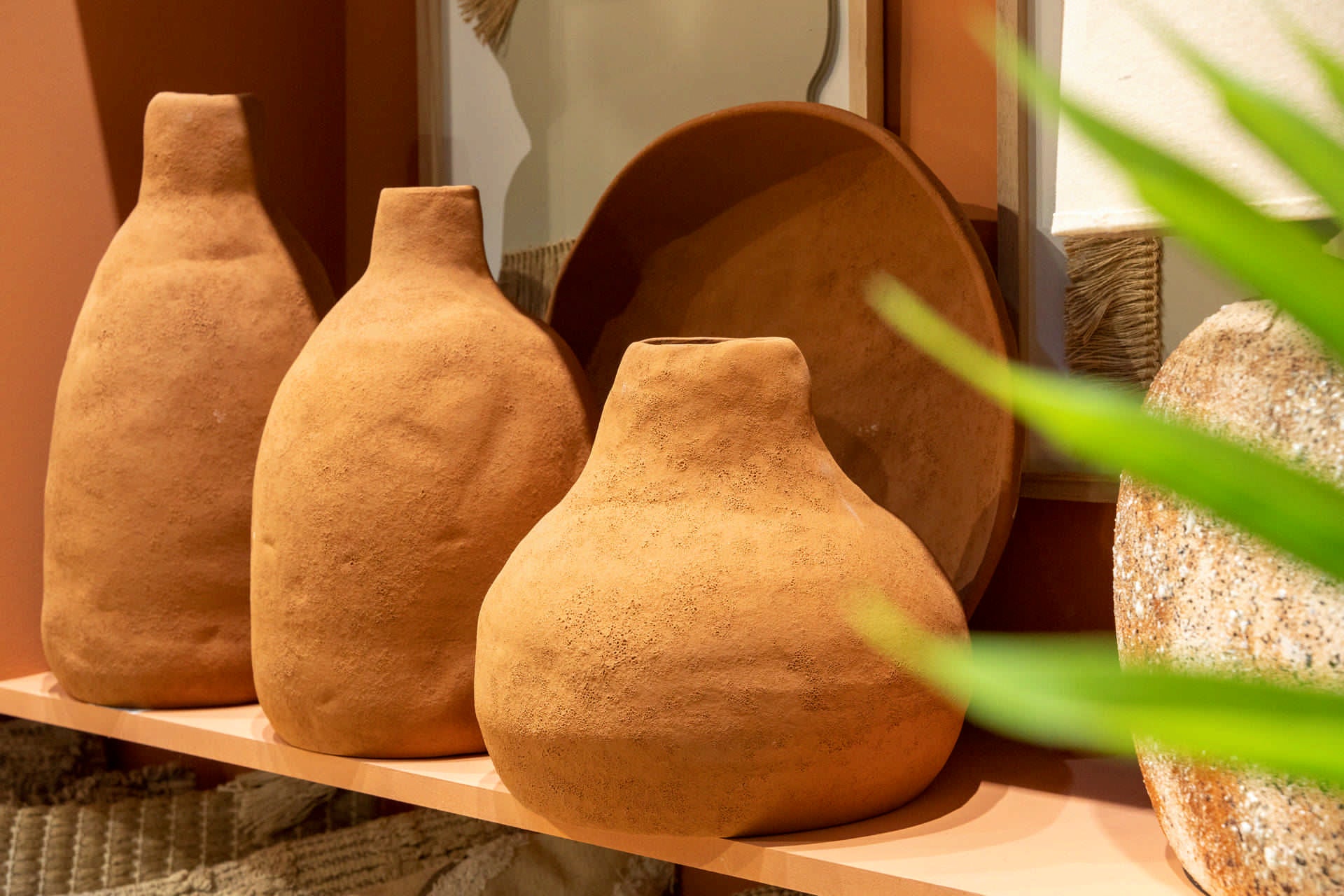 JARRON CERAMICA TERRACOTA 20x20x38 CM