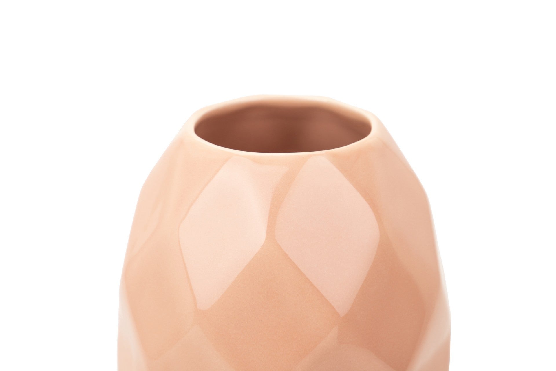 PINK CERAMIC VASE 17x17x30 CM