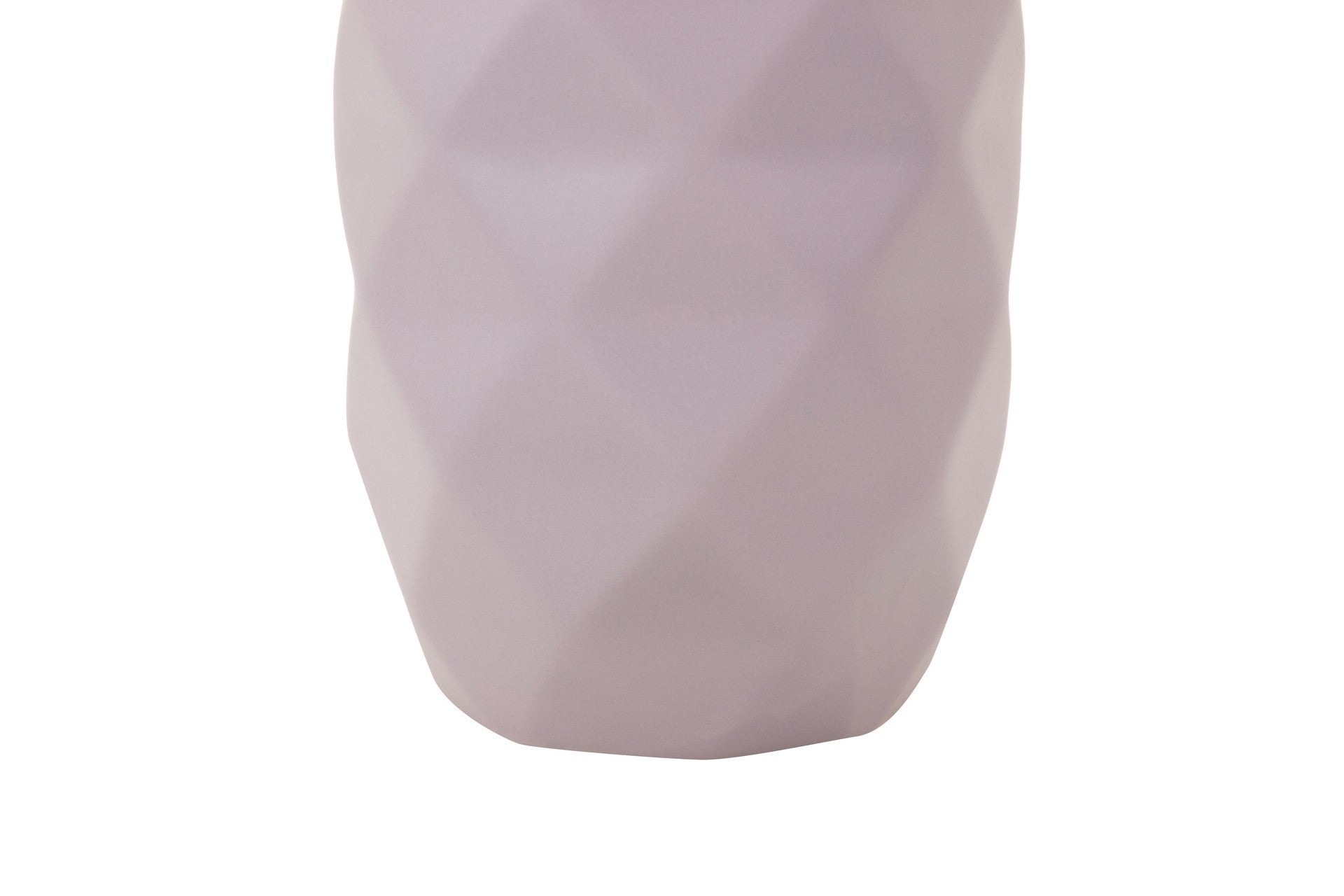 MATT PURPLE CERAMIC VASE 17x17x37 CM