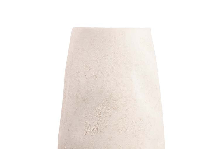 JARRON CERAMICA BLANCO 19x19x36 CM