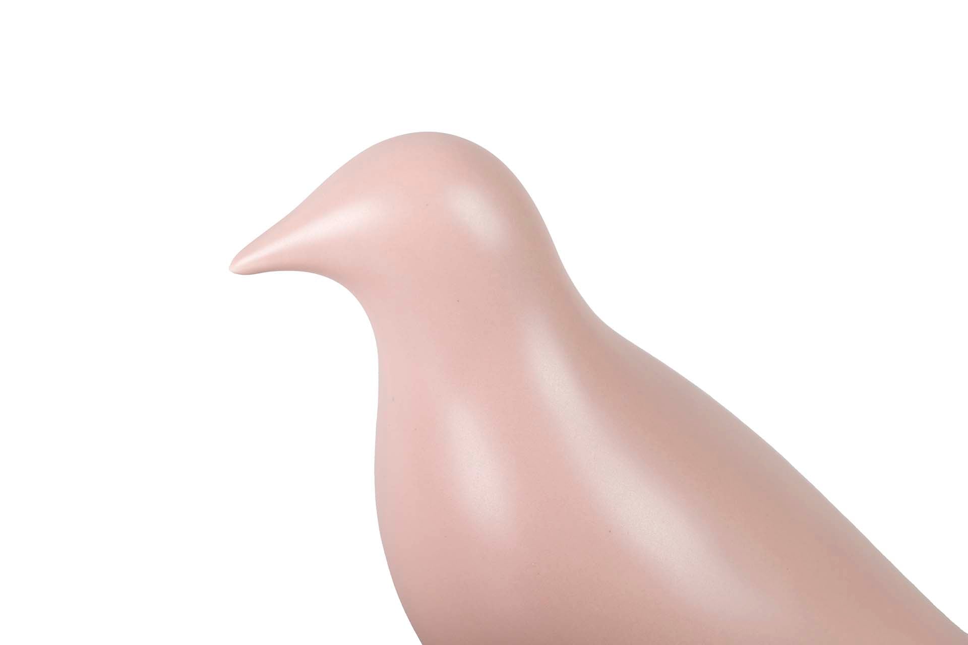 PINK MATTE BIRD 25x10x21 CM