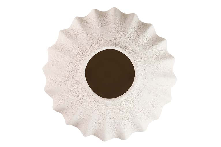 JARRON CERAMICA BEIGE 17x17x30 CM