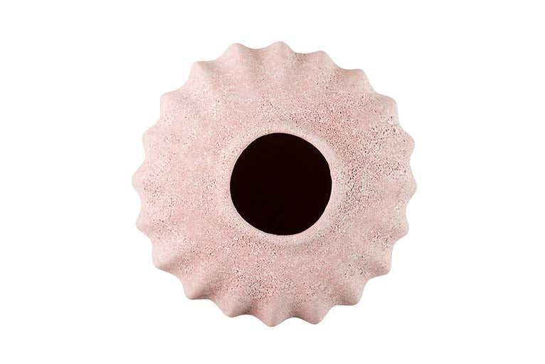 JARRON CERAMICA ROSA 17x17x24 CM