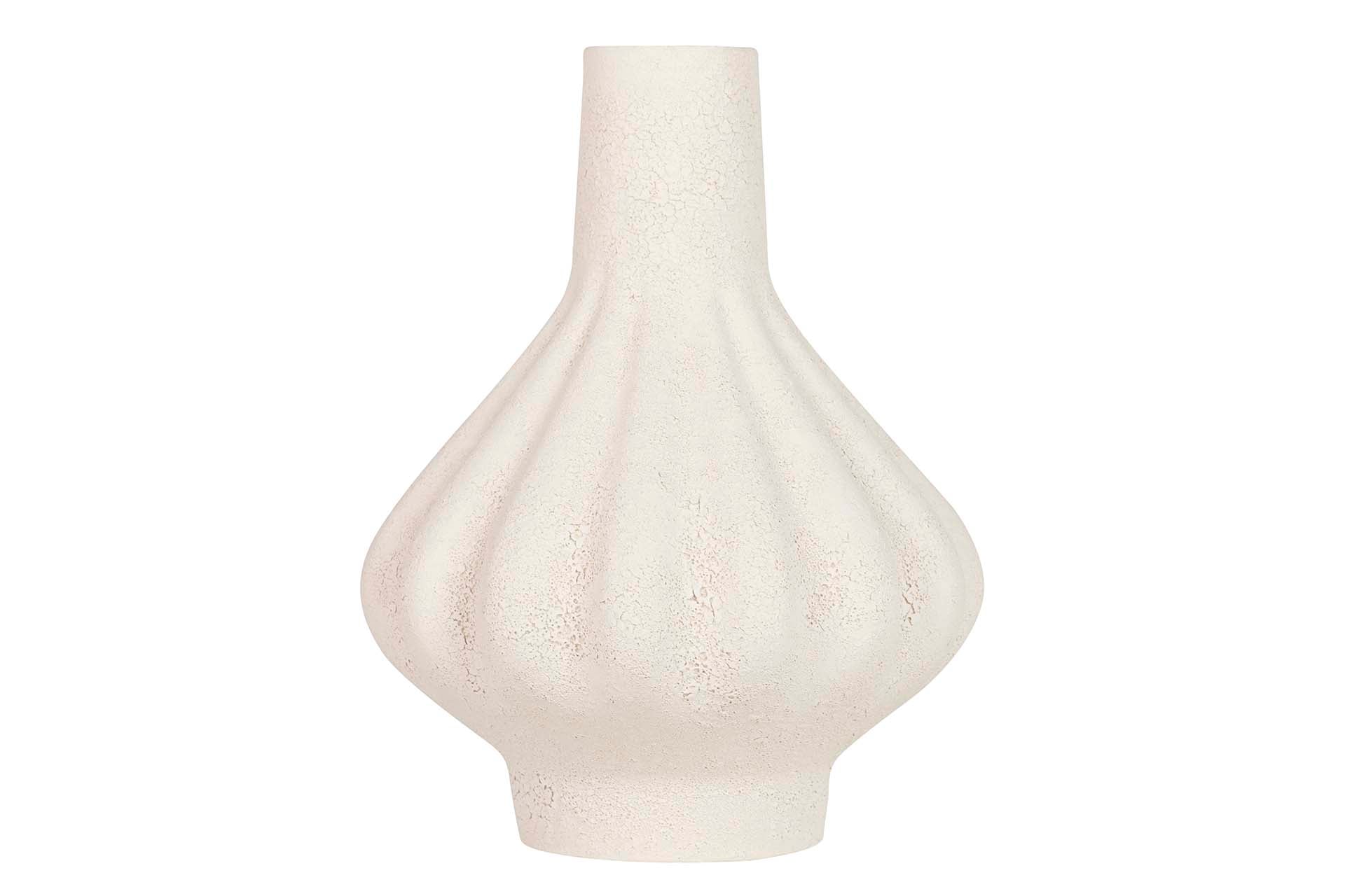 JARRON CERAMICA BEIGE 22x22x28 CM