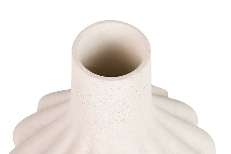 JARRON CERAMICA BEIGE 22x22x28 CM