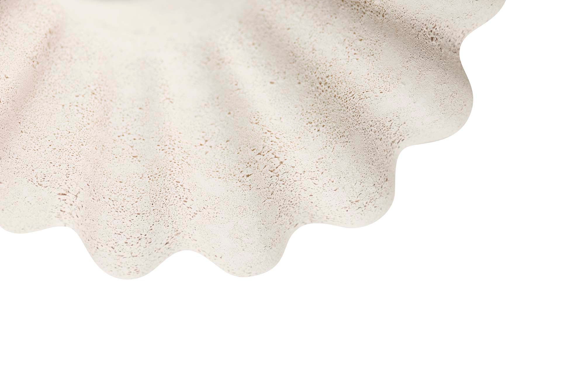 JARRON CERAMICA BEIGE 22x22x28 CM
