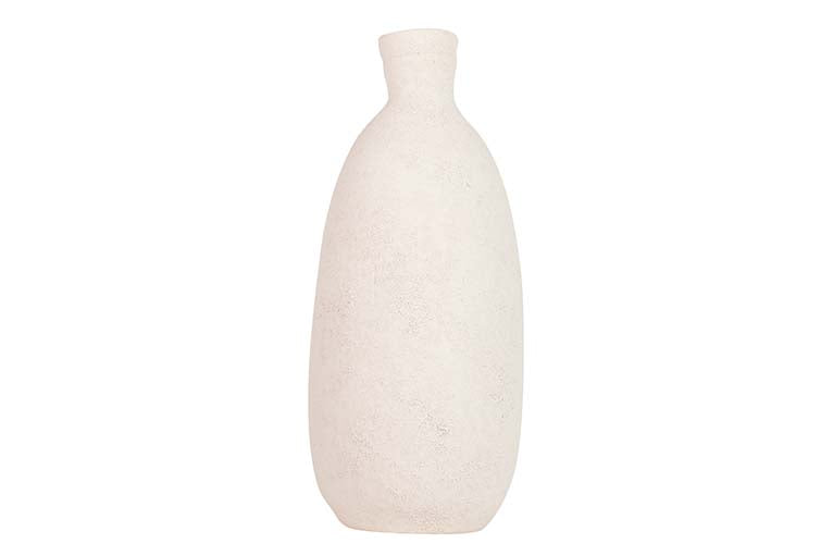 JARRON CERAMICA BEIGE 16x16x37 CM