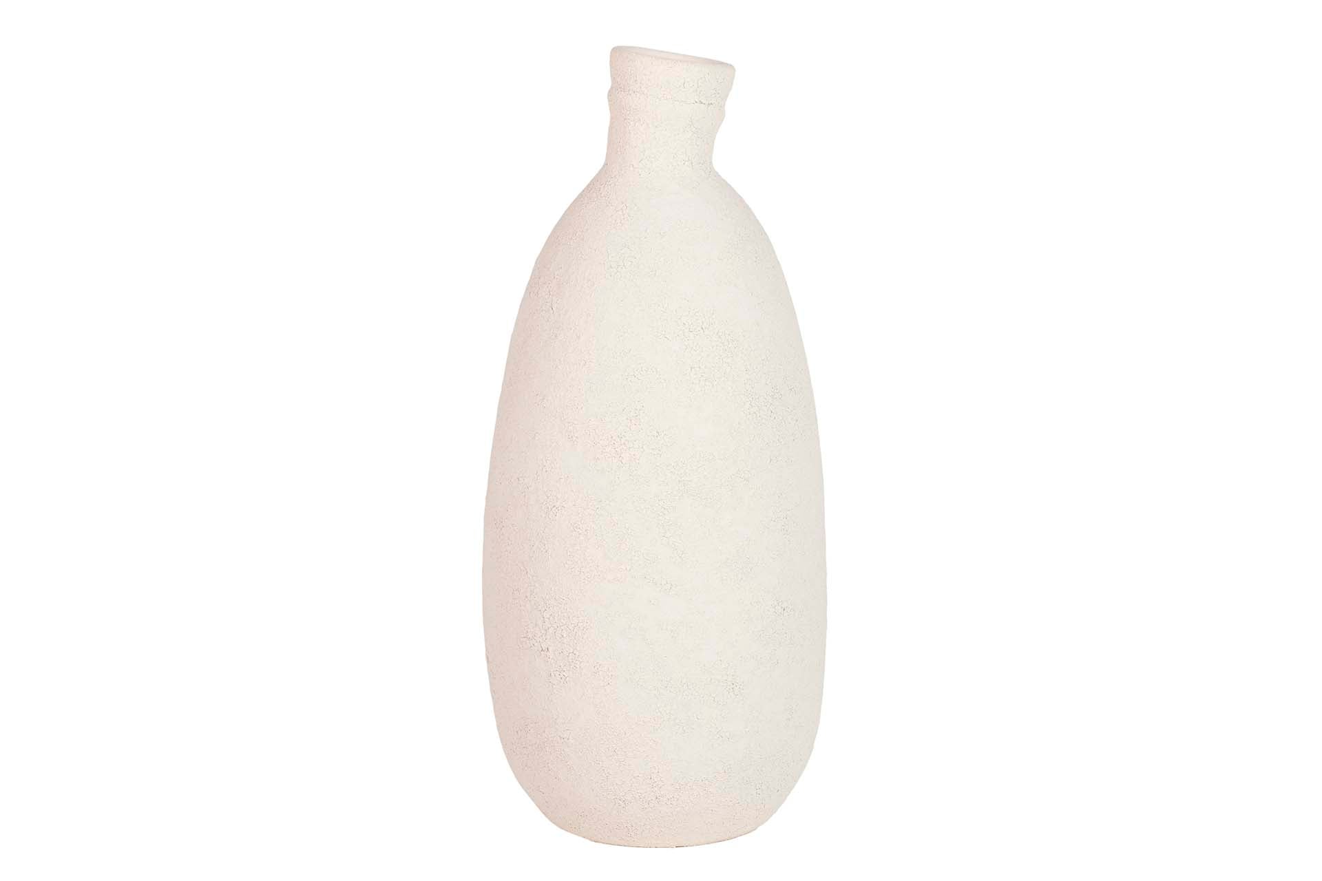JARRON CERAMICA BEIGE 16x16x37 CM