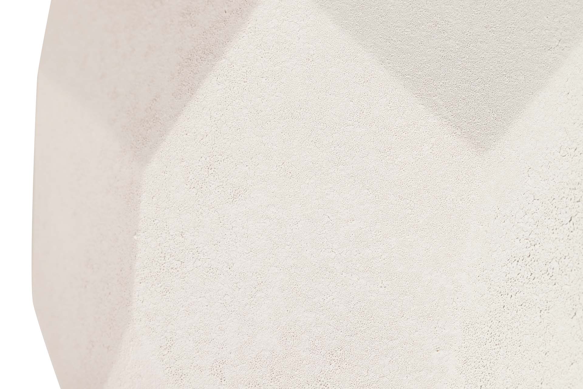 BEIGE CERAMIC VASE 27x27x48 CM