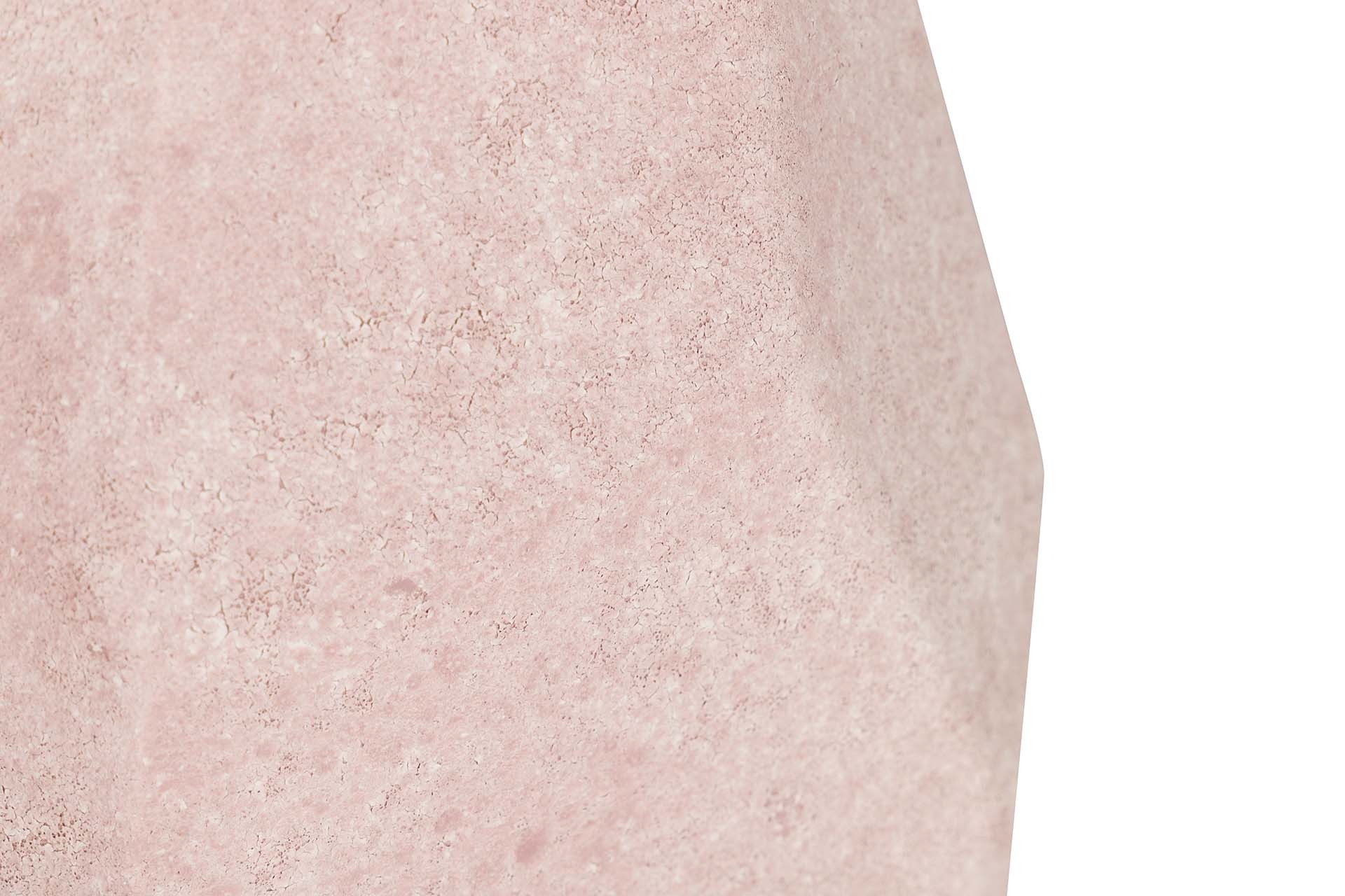 PINK CERAMIC VASE 27x27x48 CM