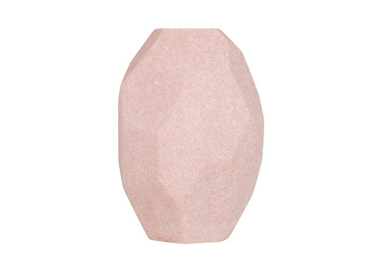 PINK CERAMIC VASE 25x25x36 CM