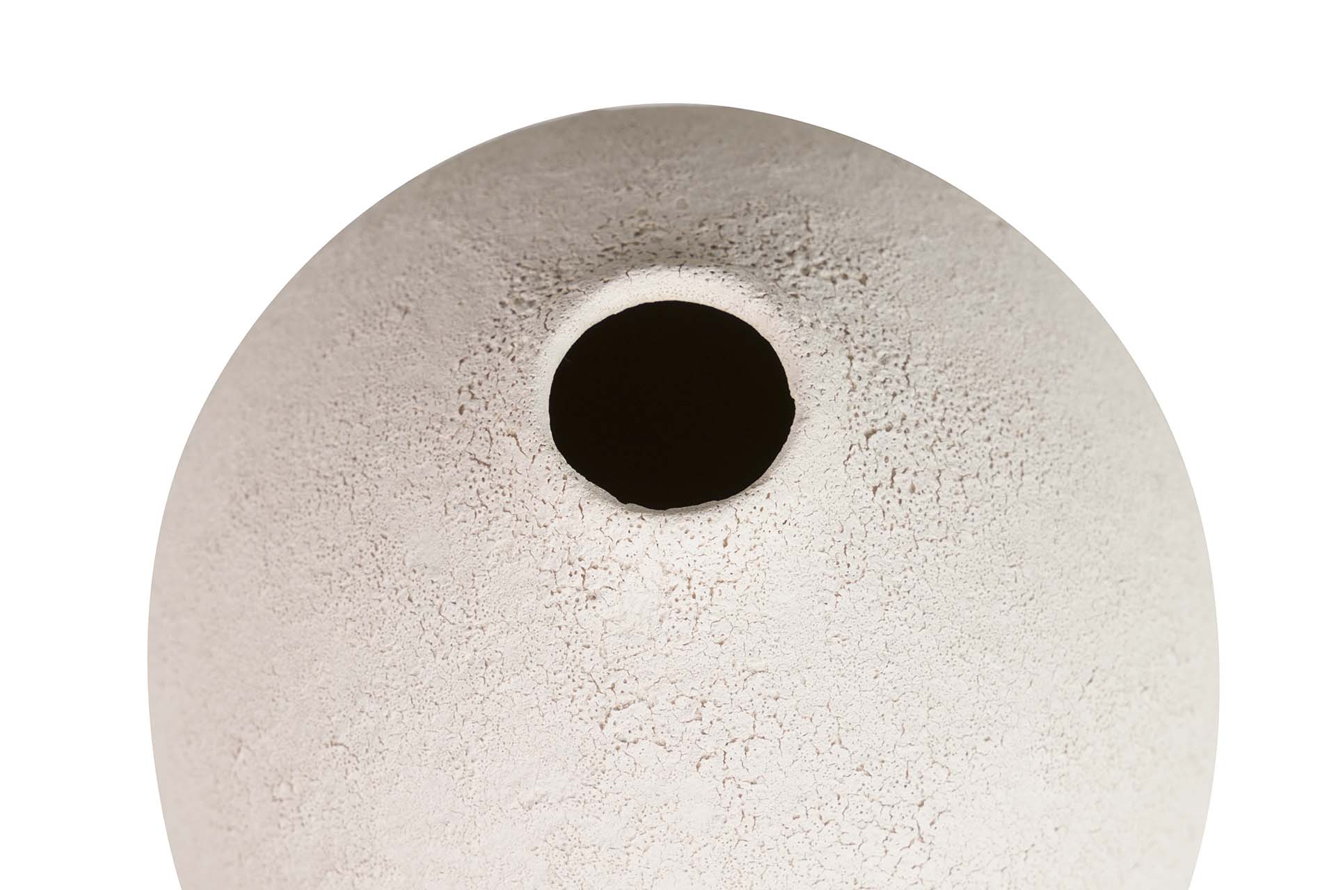 BEIGE CERAMIC VASE 17x17x27 CM