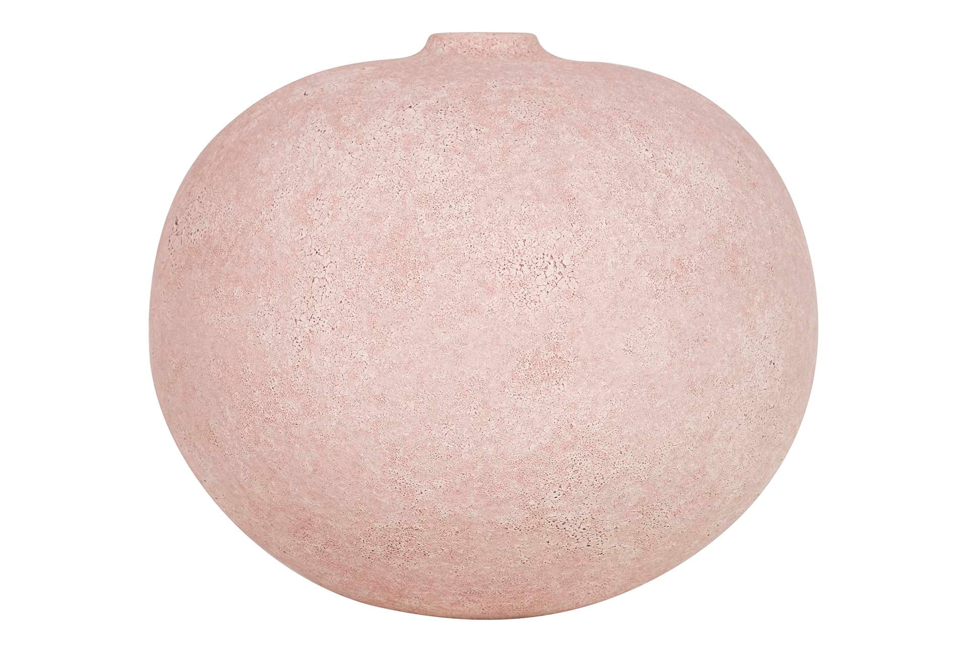 JARRON CERAMICA ROSA 28x28x25 CM