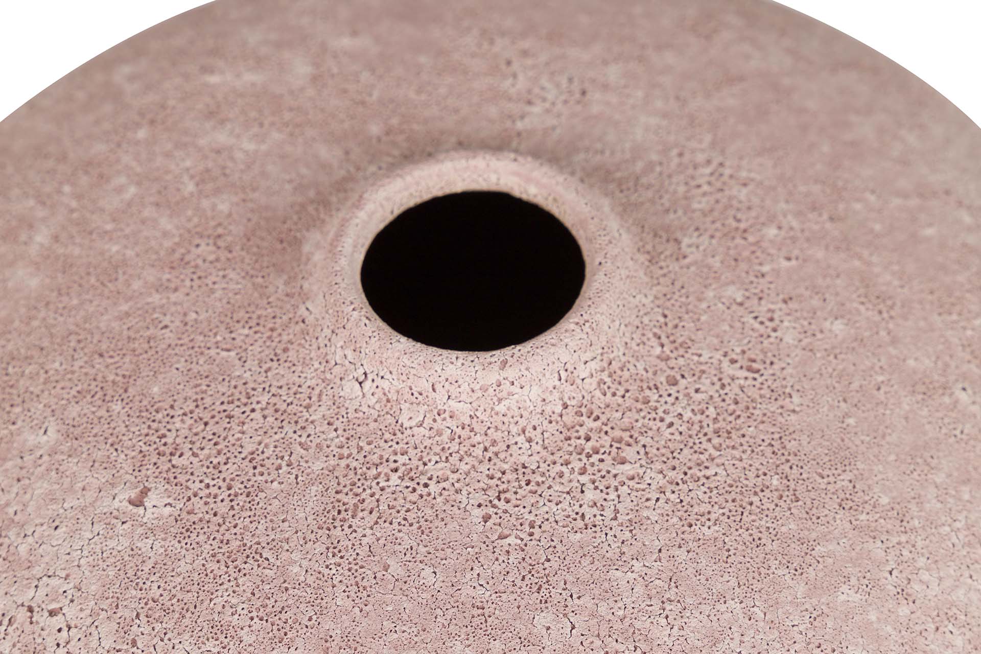 PINK CERAMIC VASE 28x28x25 CM