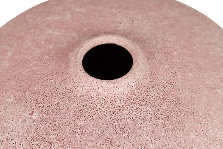 JARRON CERAMICA ROSA 28x28x25 CM
