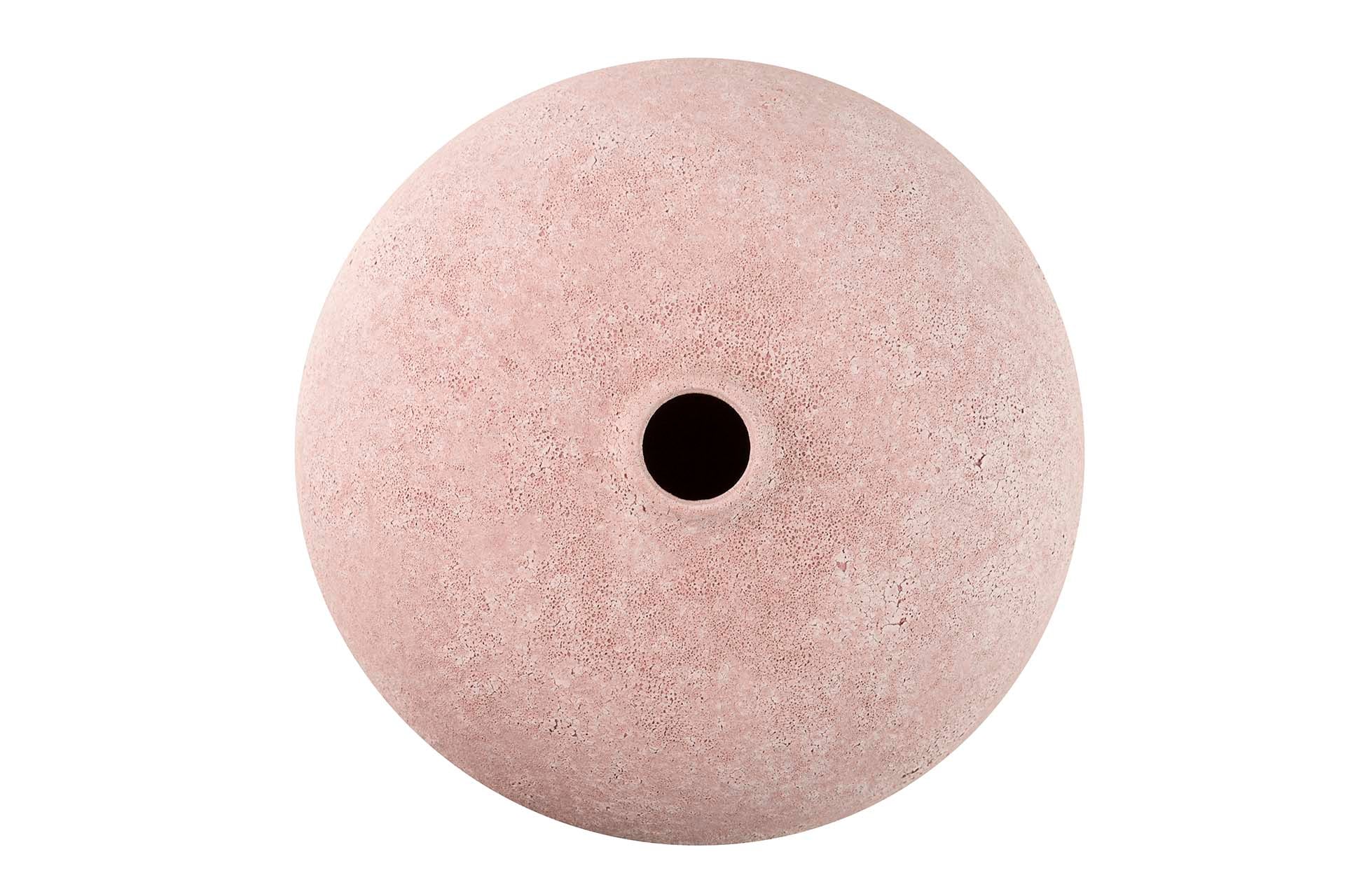 JARRON CERAMICA ROSA 28x28x25 CM