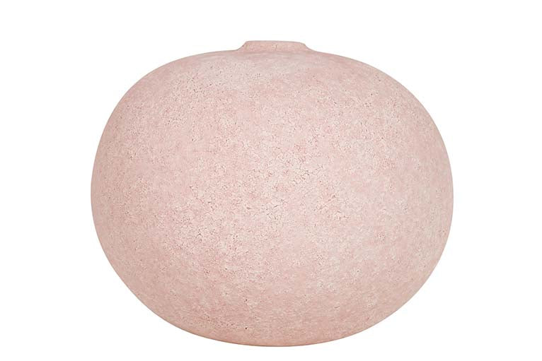 JARRON CERAMICA ROSA 23x23x20 CM