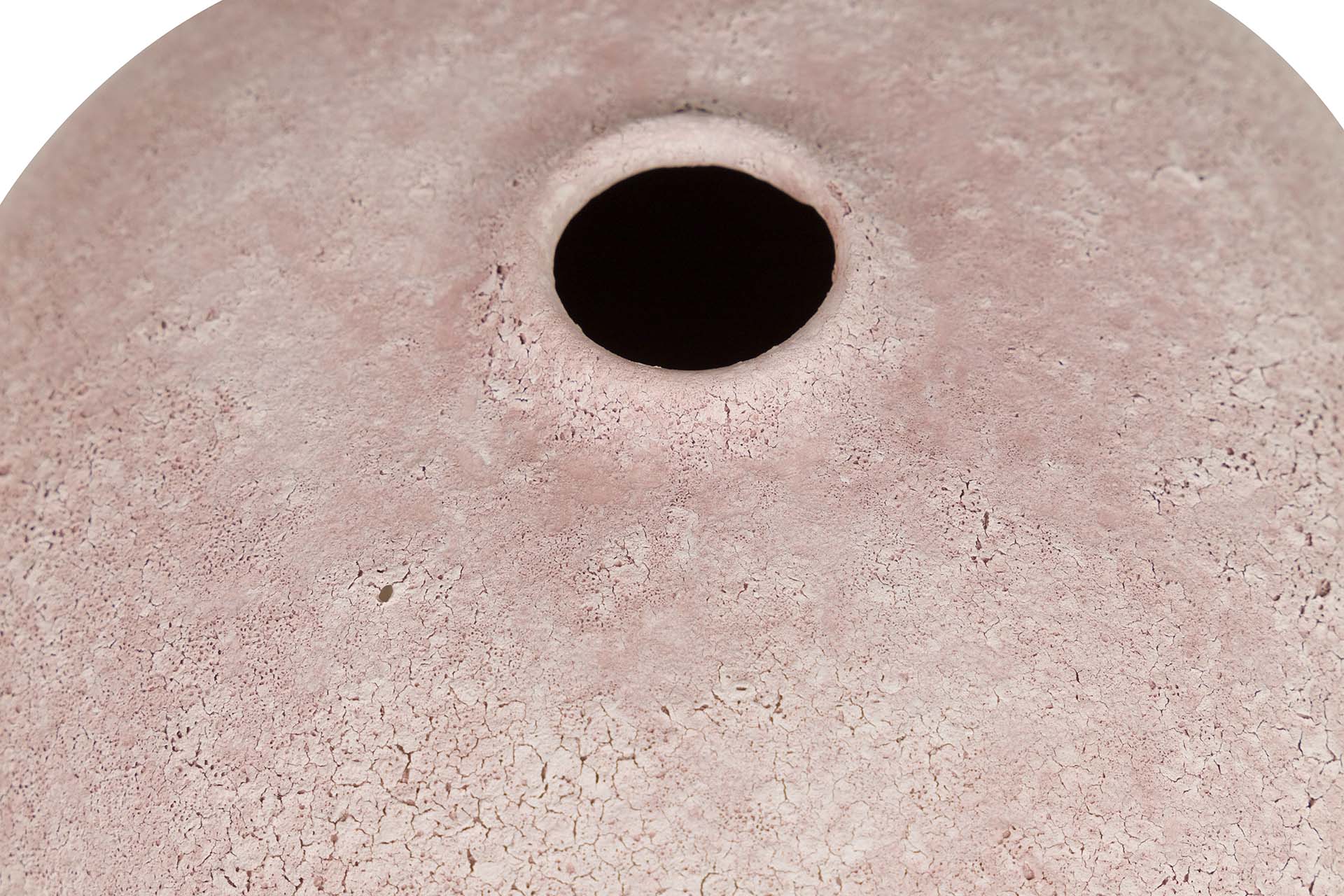 PINK CERAMIC VASE 23x23x20 CM