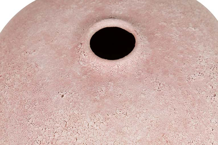 JARRON CERAMICA ROSA 23x23x20 CM