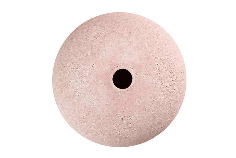 JARRON CERAMICA ROSA 23x23x20 CM