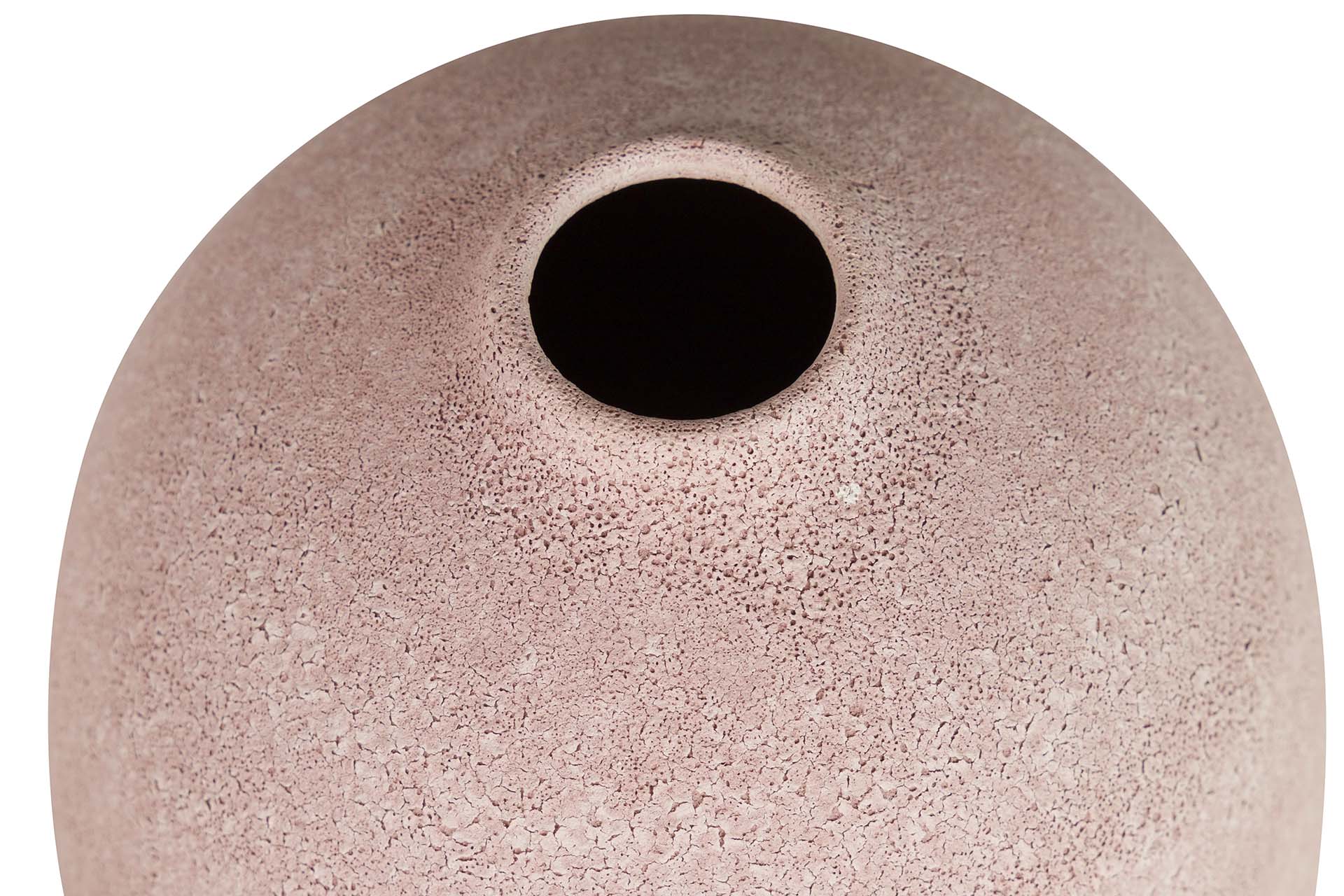 JARRON CERAMICA ROSA 21x21x40 CM