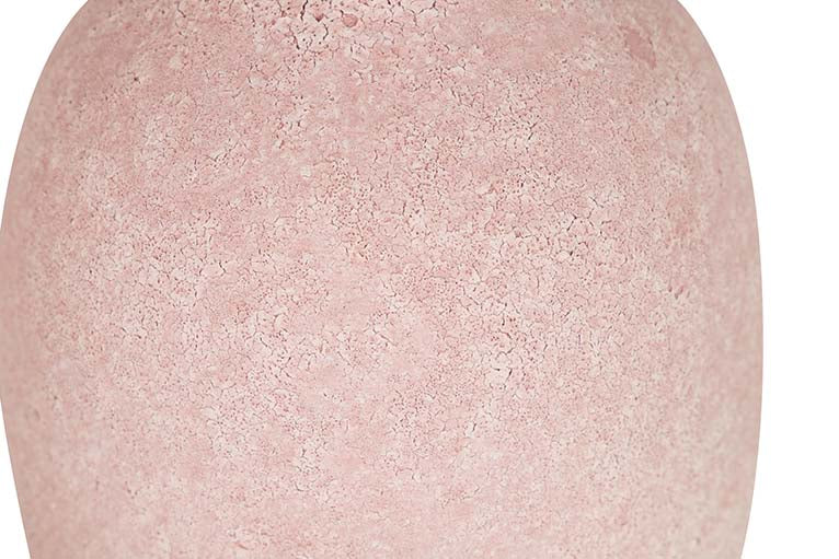 PINK CERAMIC VASE 17x17x27 CM