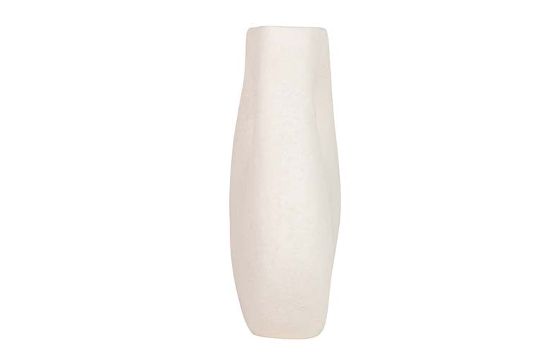 JARRON CERAMICA BEIGE 25x12x30 CM