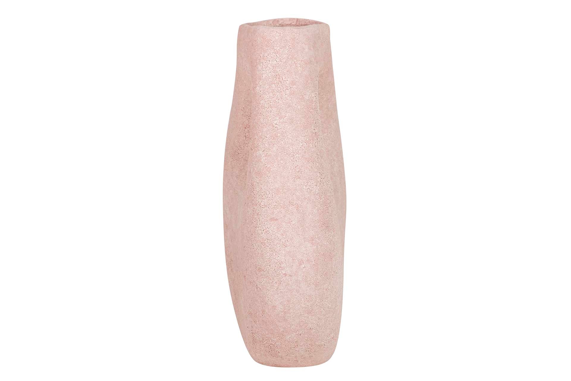 PINK CERAMIC VASE 25x12x30 CM