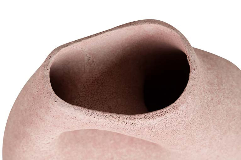 JARRON CERAMICA ROSA 25x12x30 CM
