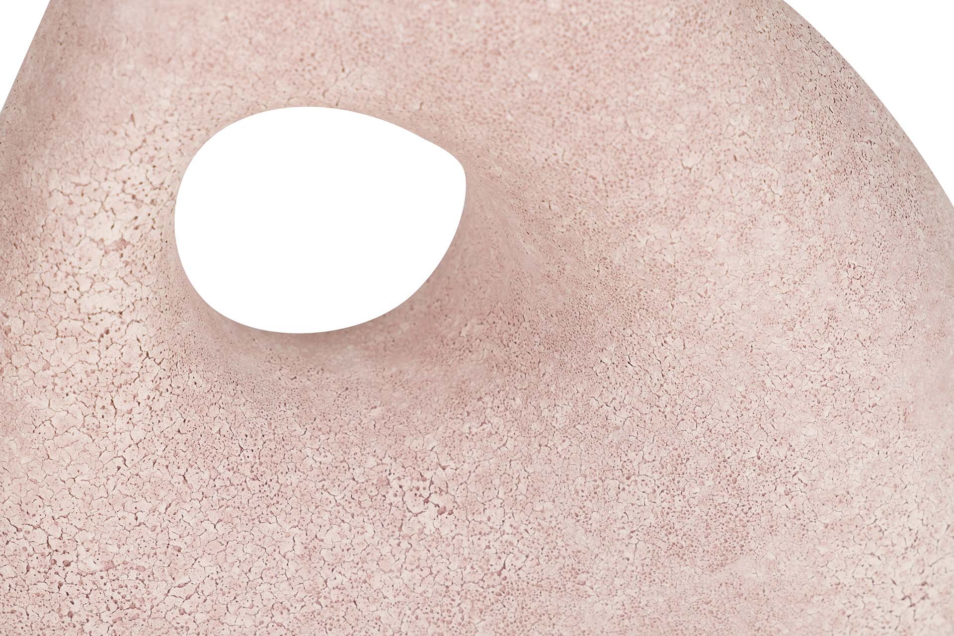 PINK CERAMIC VASE 25x12x30 CM