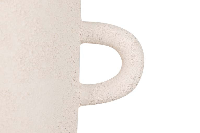 JARRON CERAMICA BEIGE 21x12x31 CM
