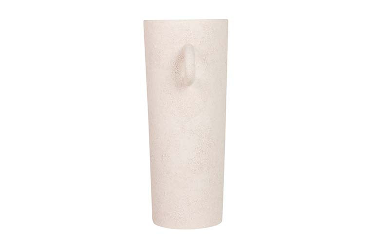JARRON CERAMICA BEIGE 21x12x31 CM