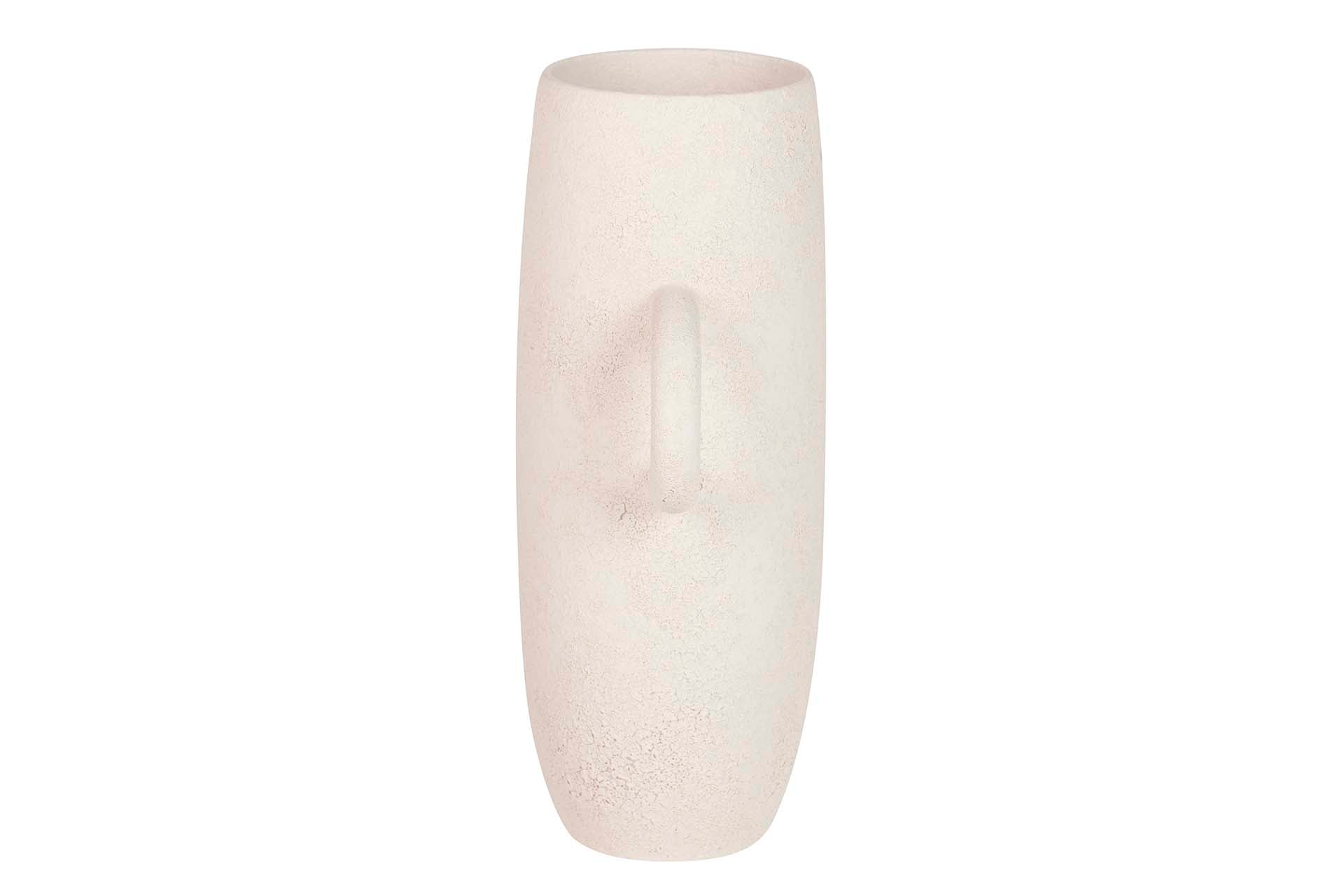 BEIGE CERAMIC VASE 24x11x30 CM