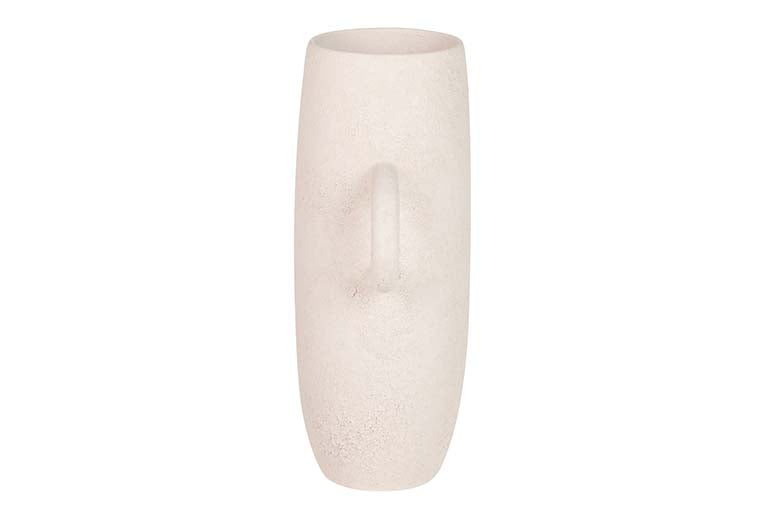 BEIGE CERAMIC VASE 24x11x30 CM