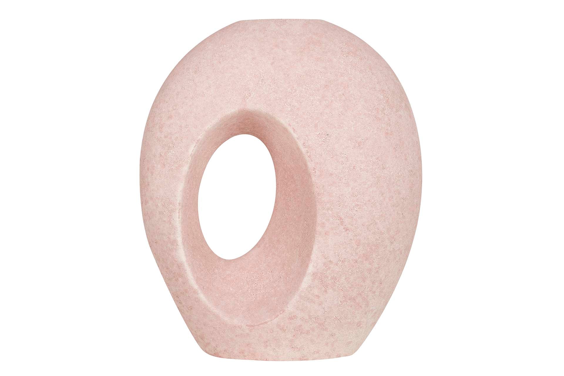 PINK CERAMIC VASE 29x16x35 CM