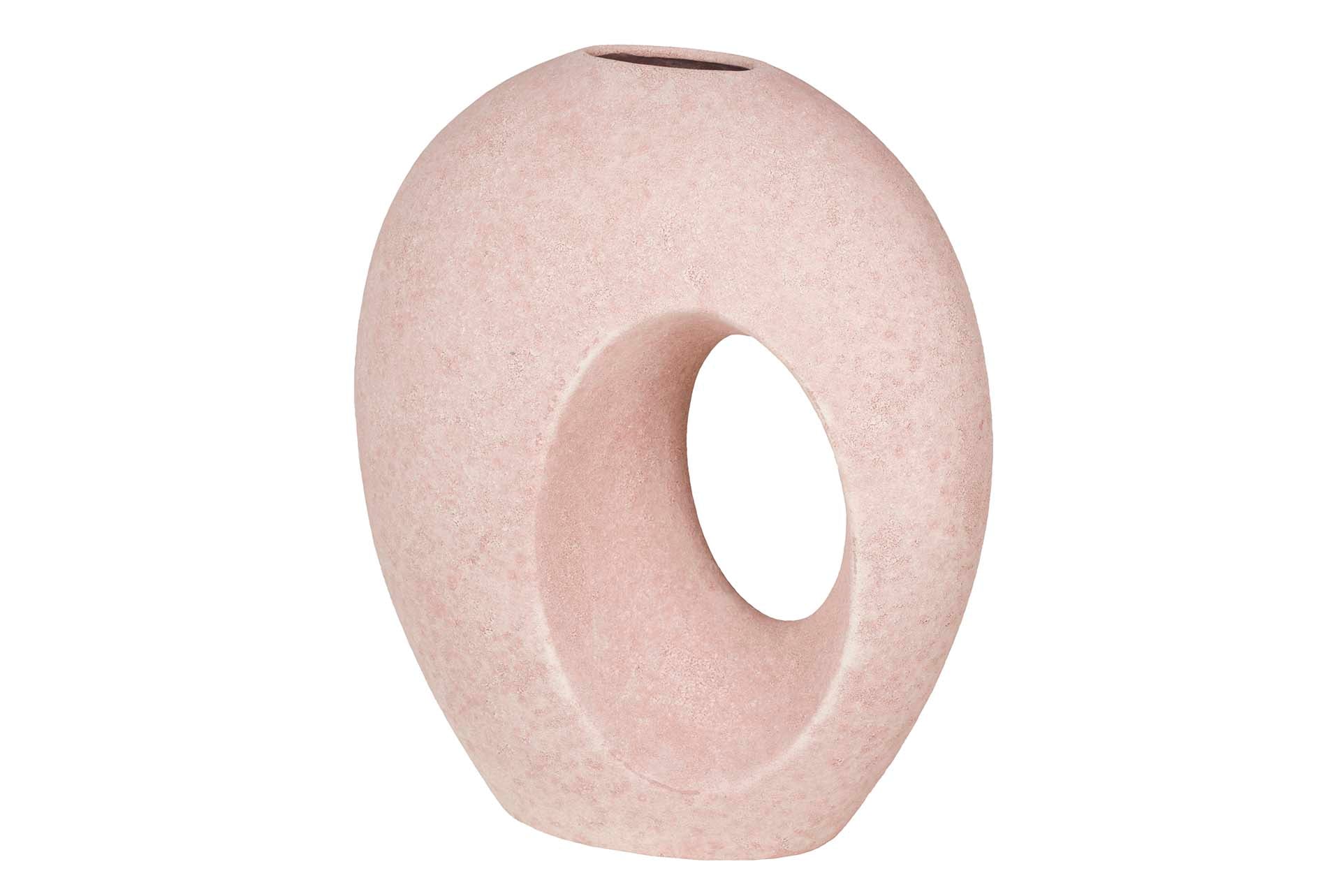 PINK CERAMIC VASE 29x16x35 CM