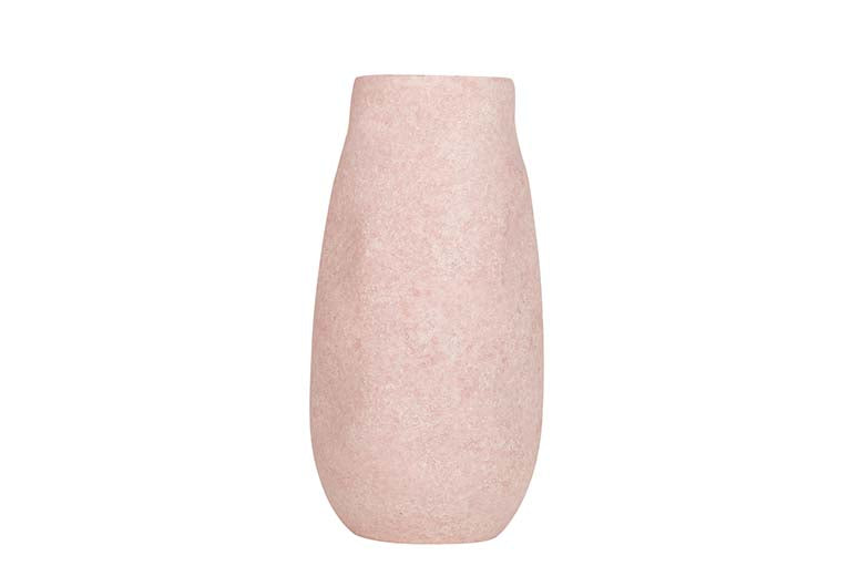 JARRON CERAMICA ROSA 15x15x31 CM