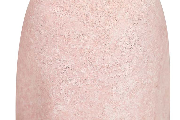 PINK CERAMIC VASE 15x15x31 CM