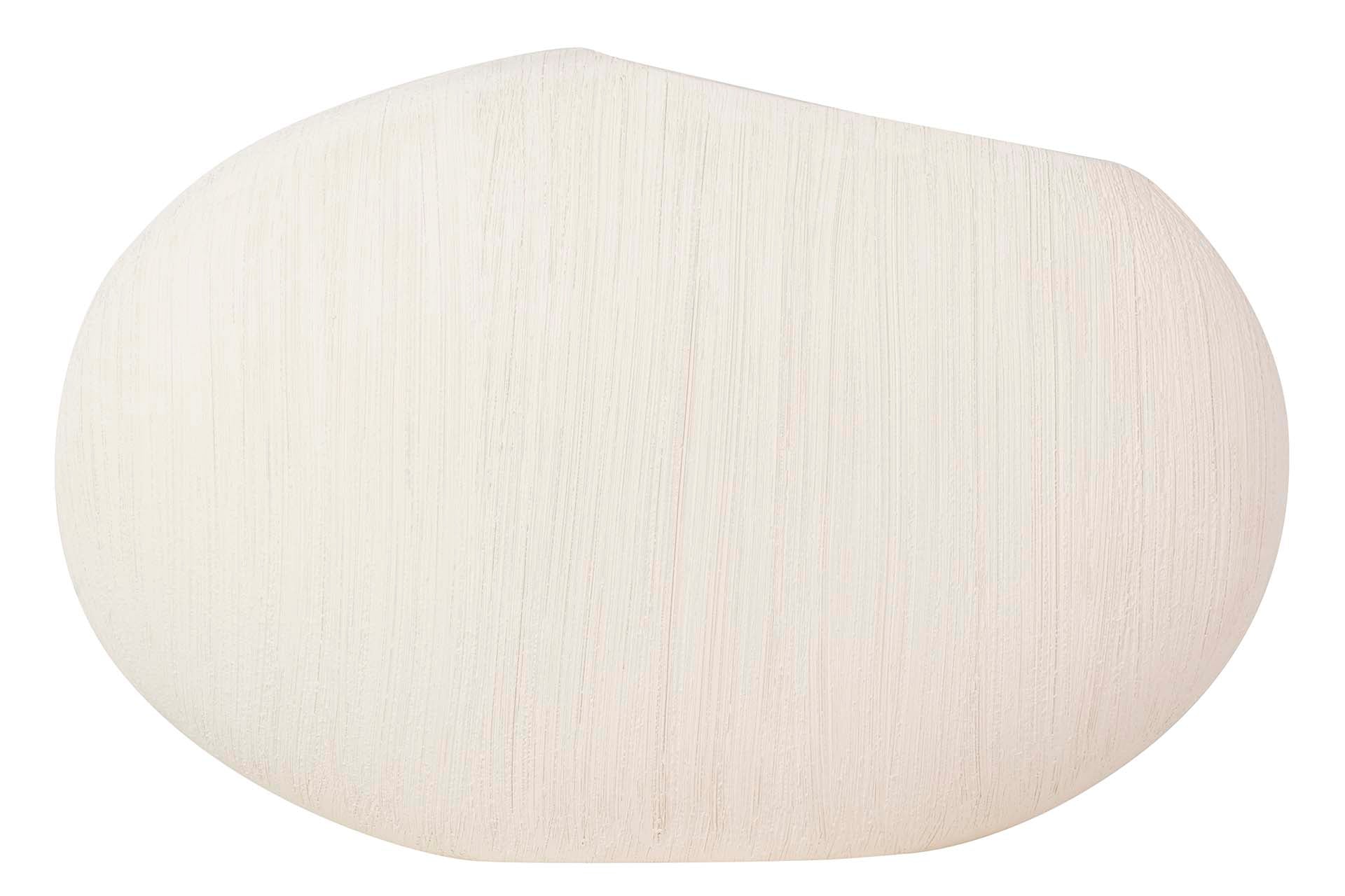 BEIGE CERAMIC VASE 42x12x31 CM