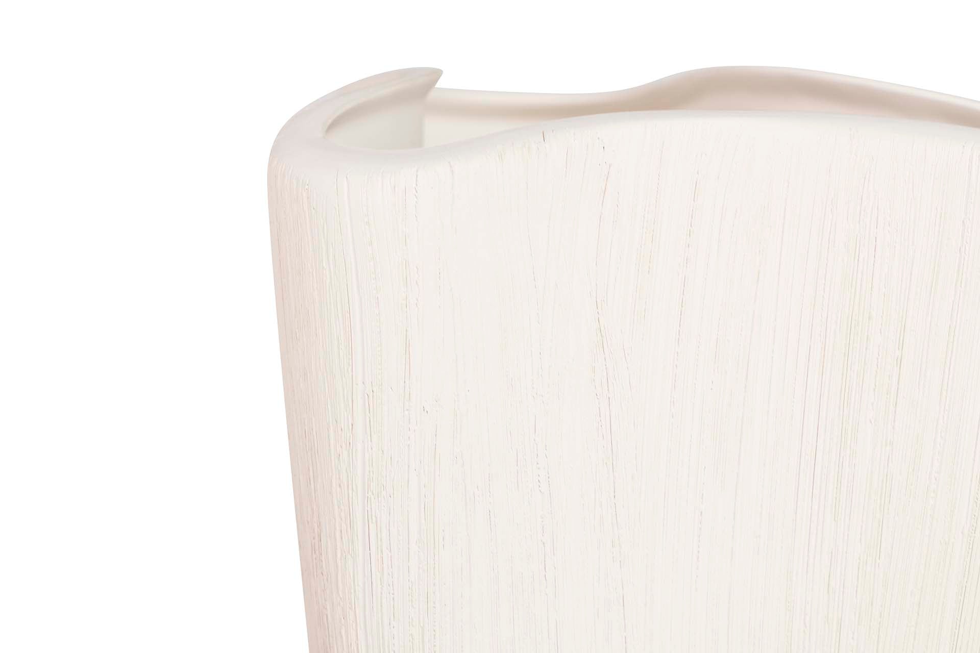 BEIGE CERAMIC VASE 30x21x33 CM