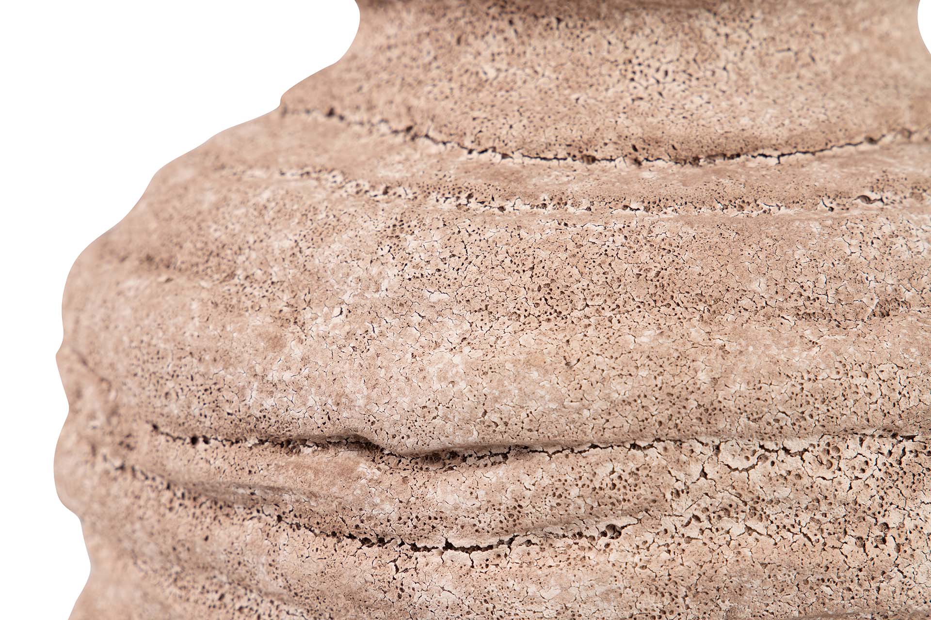 JARRON CERAMICA MARRON 23x23x29 CM