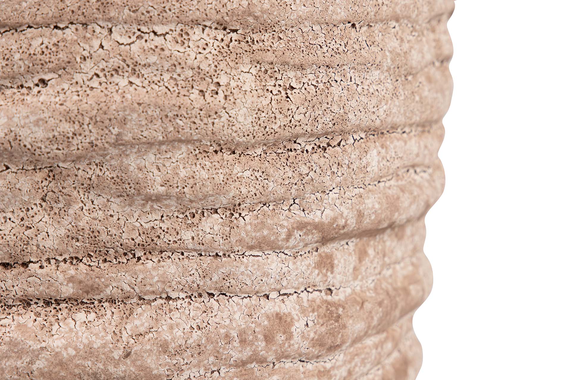 JARRON CERAMICA MARRON 23x23x29 CM