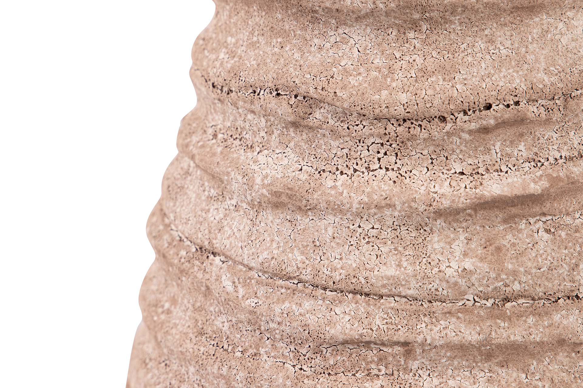 JARRON CERAMICA MARRON 22x22x29 CM