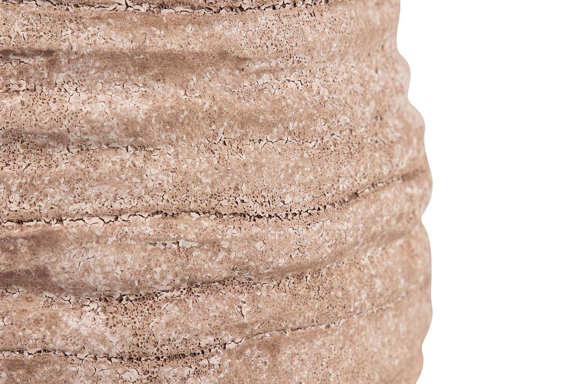 JARRON CERAMICA MARRON 22x22x29 CM