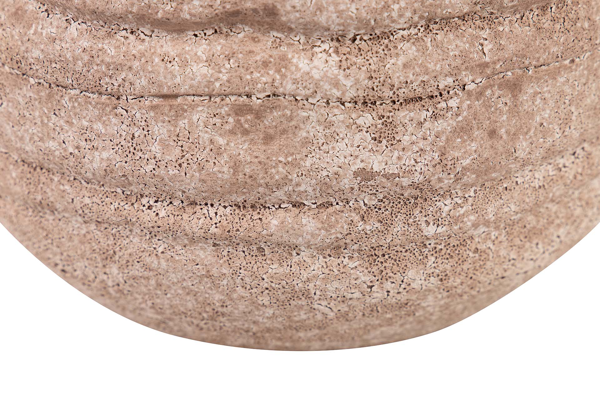 JARRON CERAMICA MARRON 22x22x29 CM