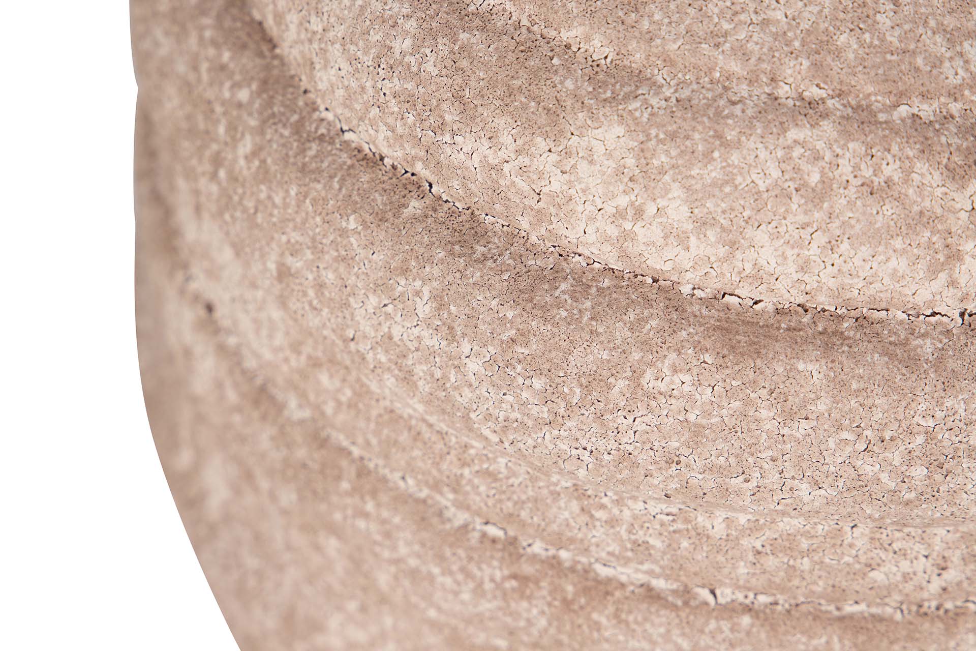 JARRON CERAMICA MARRON 21x21x29 CM